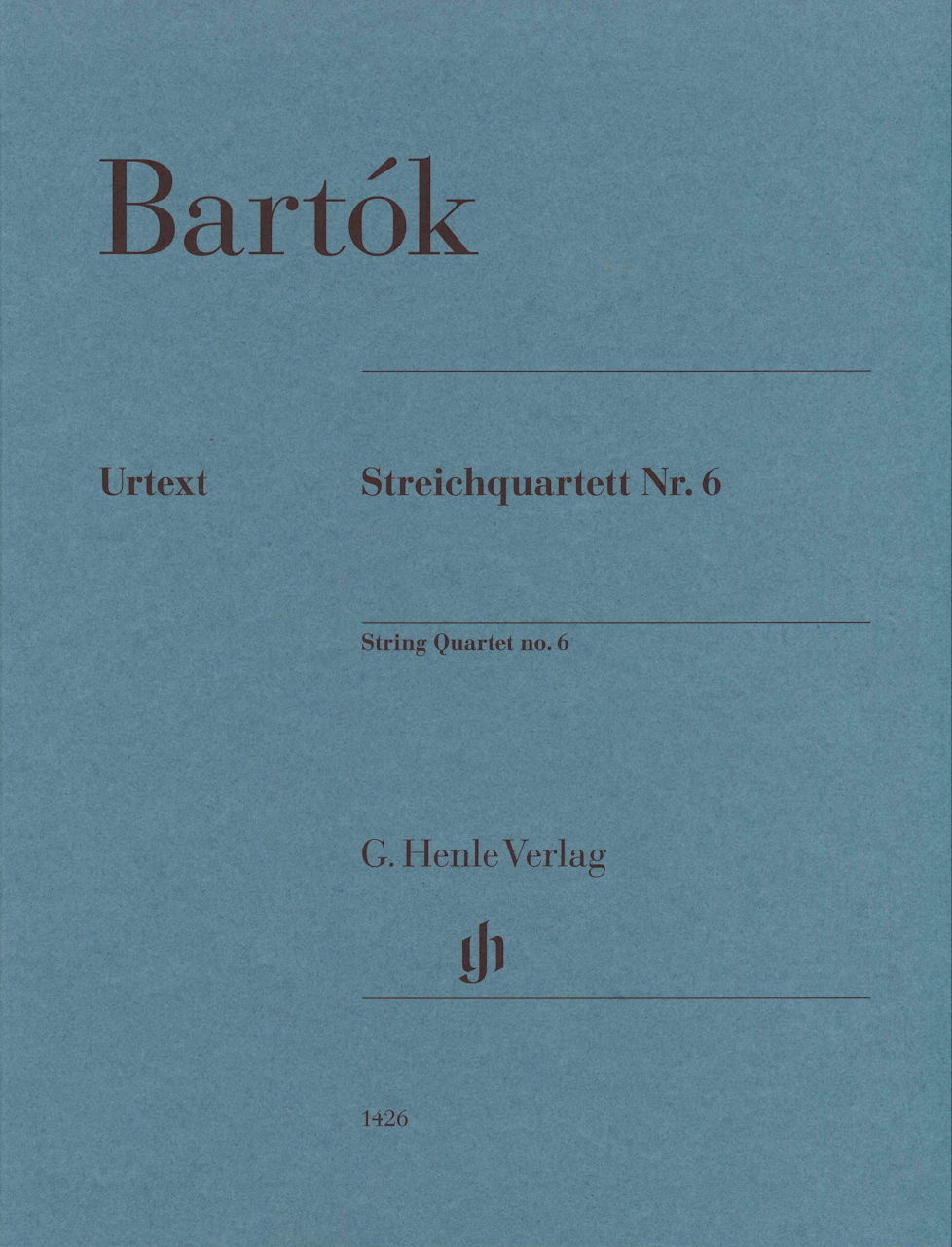 Bartok, String Quartet No. 6 (Henle)