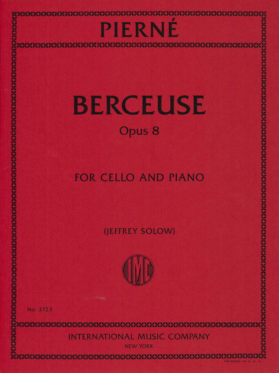 Pierne, Berceuse op. 8 (IMC)