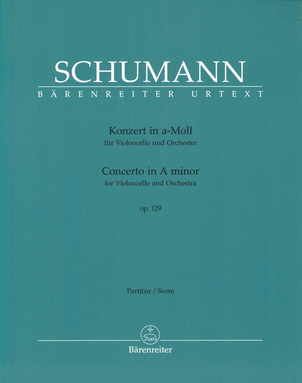 Schumann, Cello Concerto in a (Score) (Barenreiter)