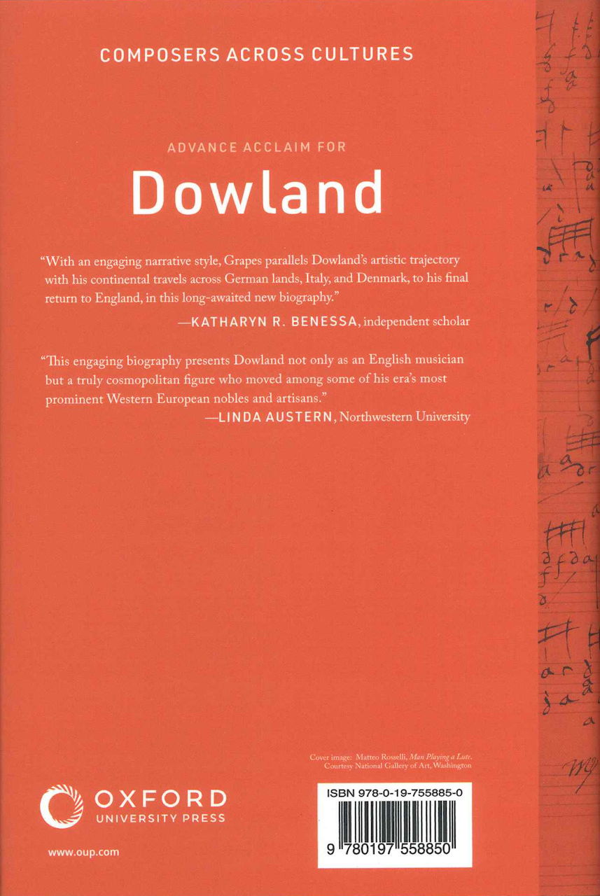 Grapes,K.D., Dowland (Oxford University Press)
