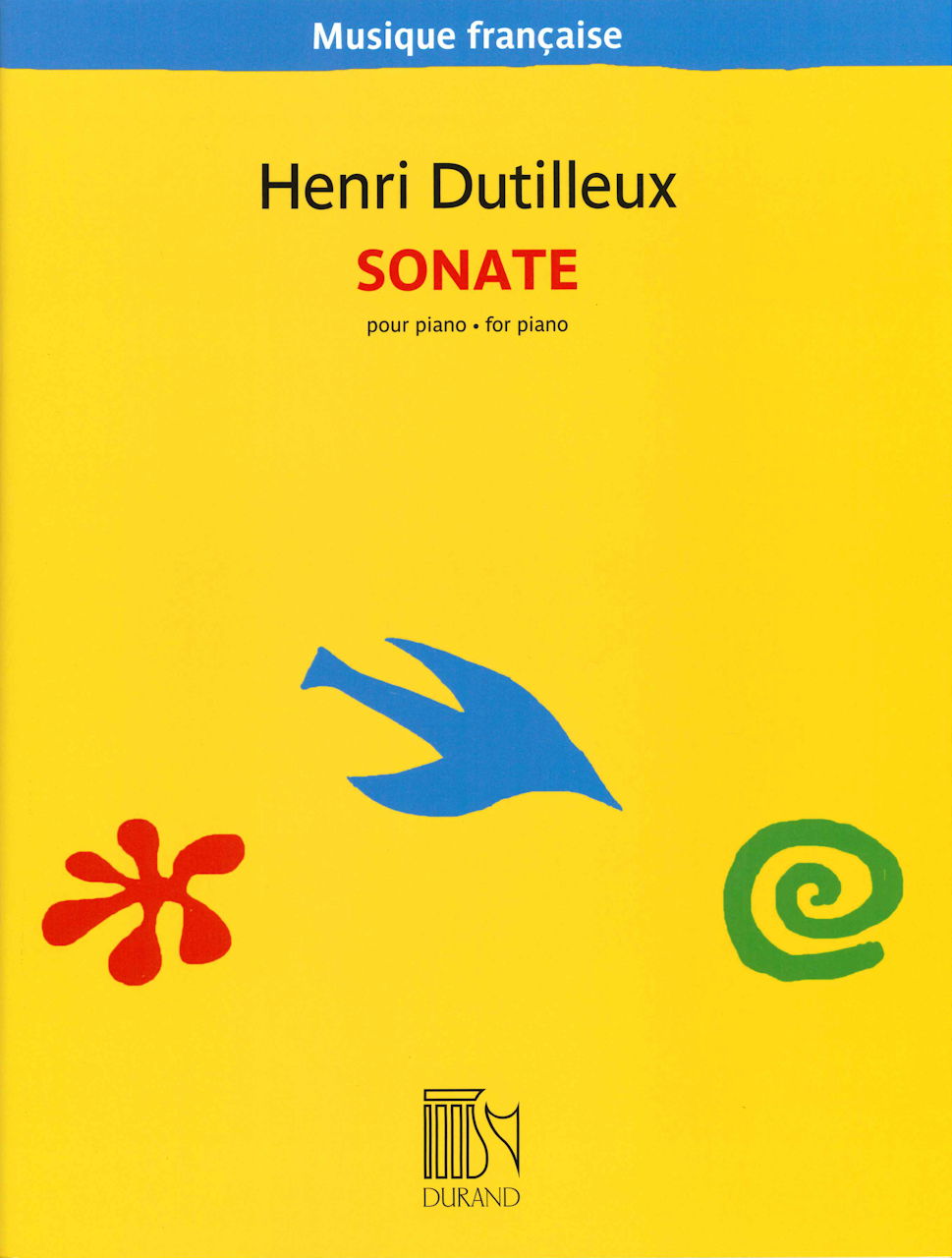 Dutilleux, Sonate, pour piano (Durand)