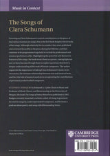 Rodgers, Songs of Clara Schumann (Cambridge University Press)