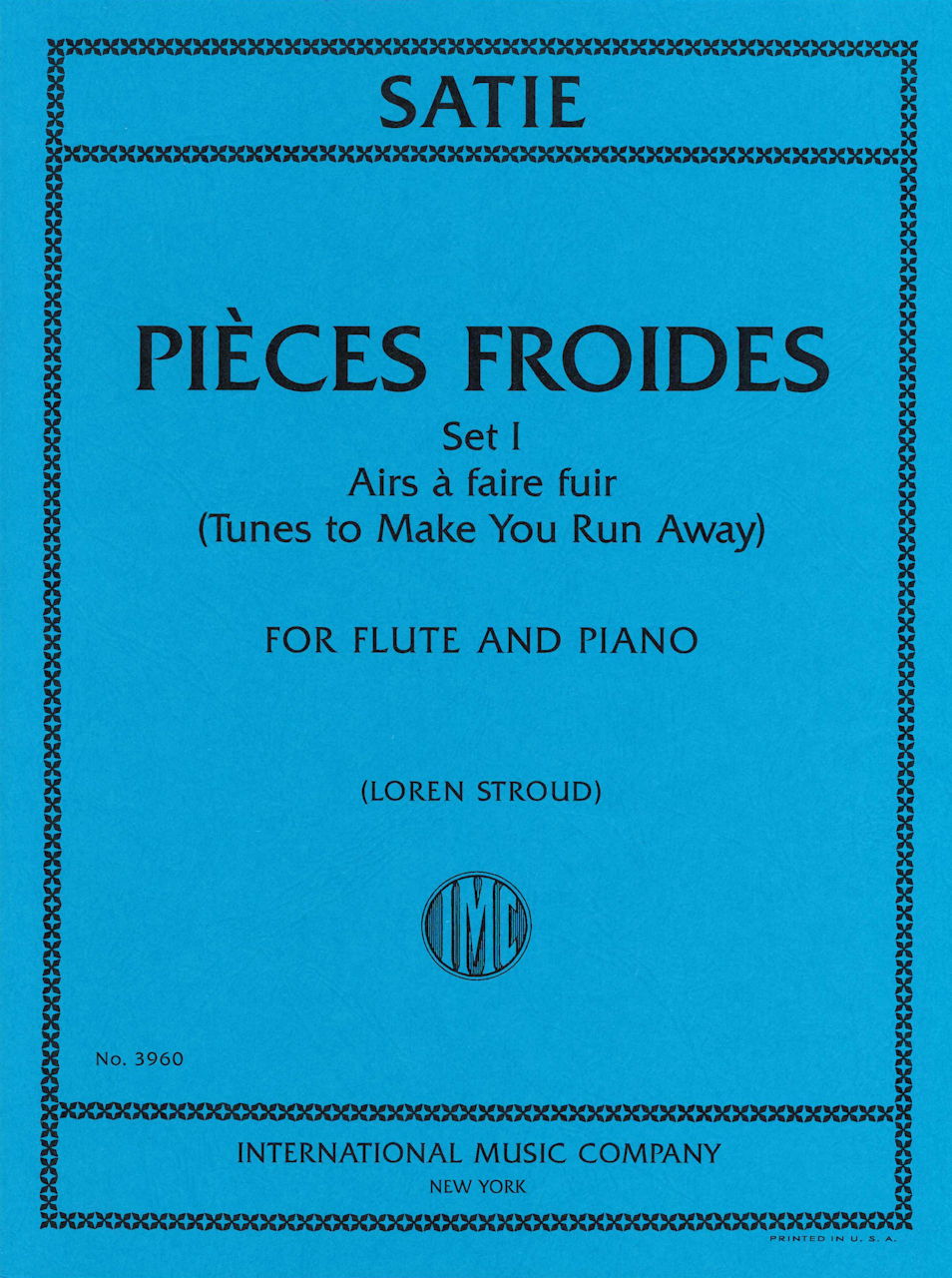 Satie, Pieces froides. I: Airs a faire (IMC)
