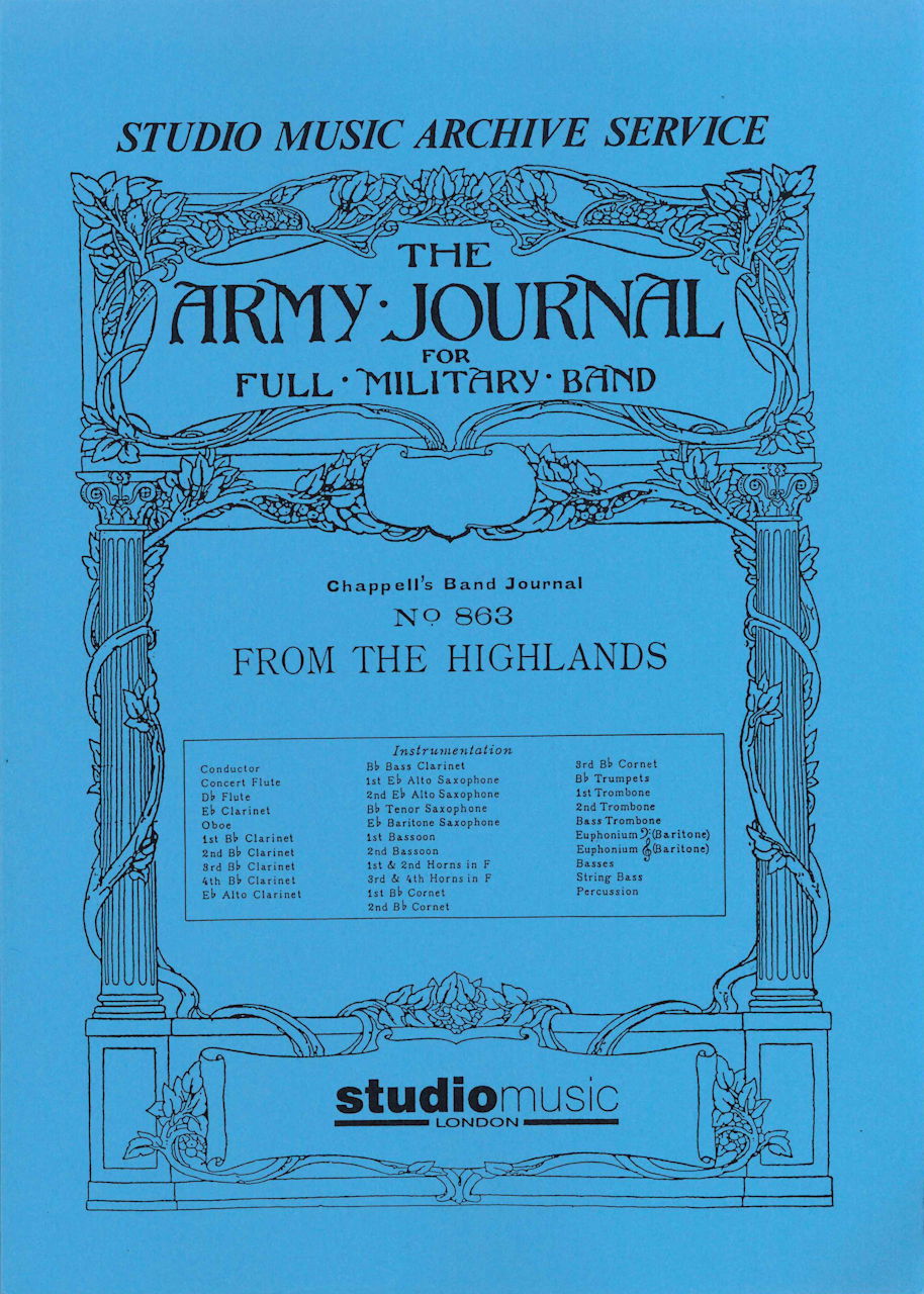 Farnon, From the Highlands Concert Band (Studio Music)