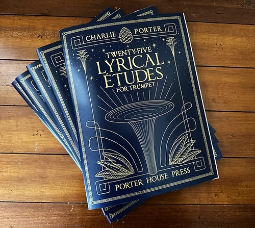 Porter, 25 Lyrical Etudes for Trumpet (Porter House Press)