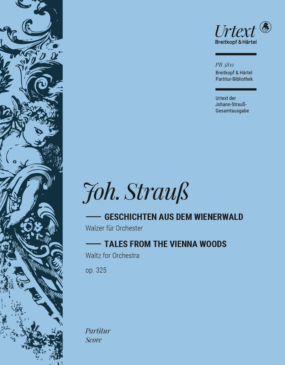 Strauss,J., Geschichten aus dem Wiene (Breitkopf)