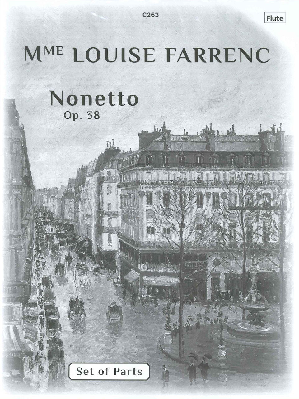 Farrenc, Nonett Eb major, op. 38 (Parts) (Clifton Edition)