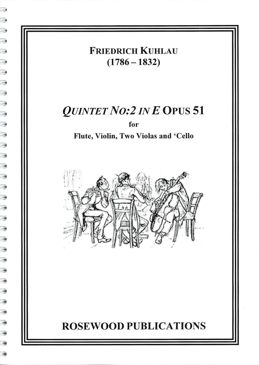 Kuhlau, Quintet in E op. 51/2 (Rosewood)