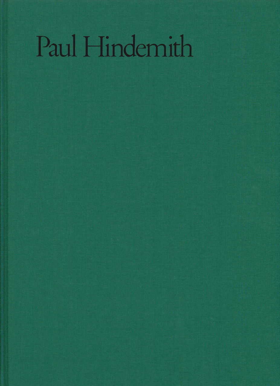 Hindemith, Cardillac (Neudfassung) A (Schott)