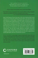 Walker, Bach's Well-Tempered Clavier (Oxford University Press)