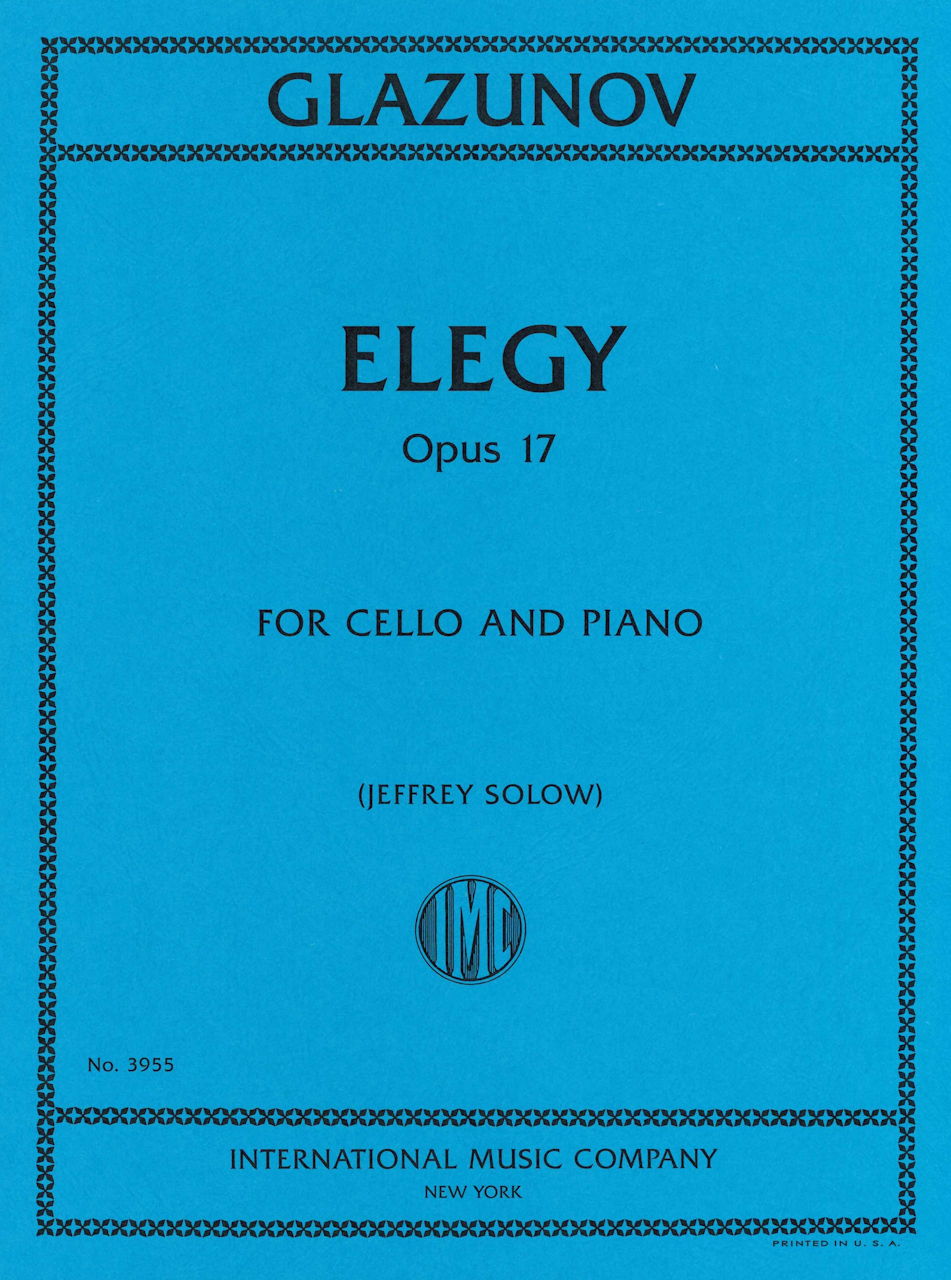 Glazunov, Elegy op. 17 (IMC)