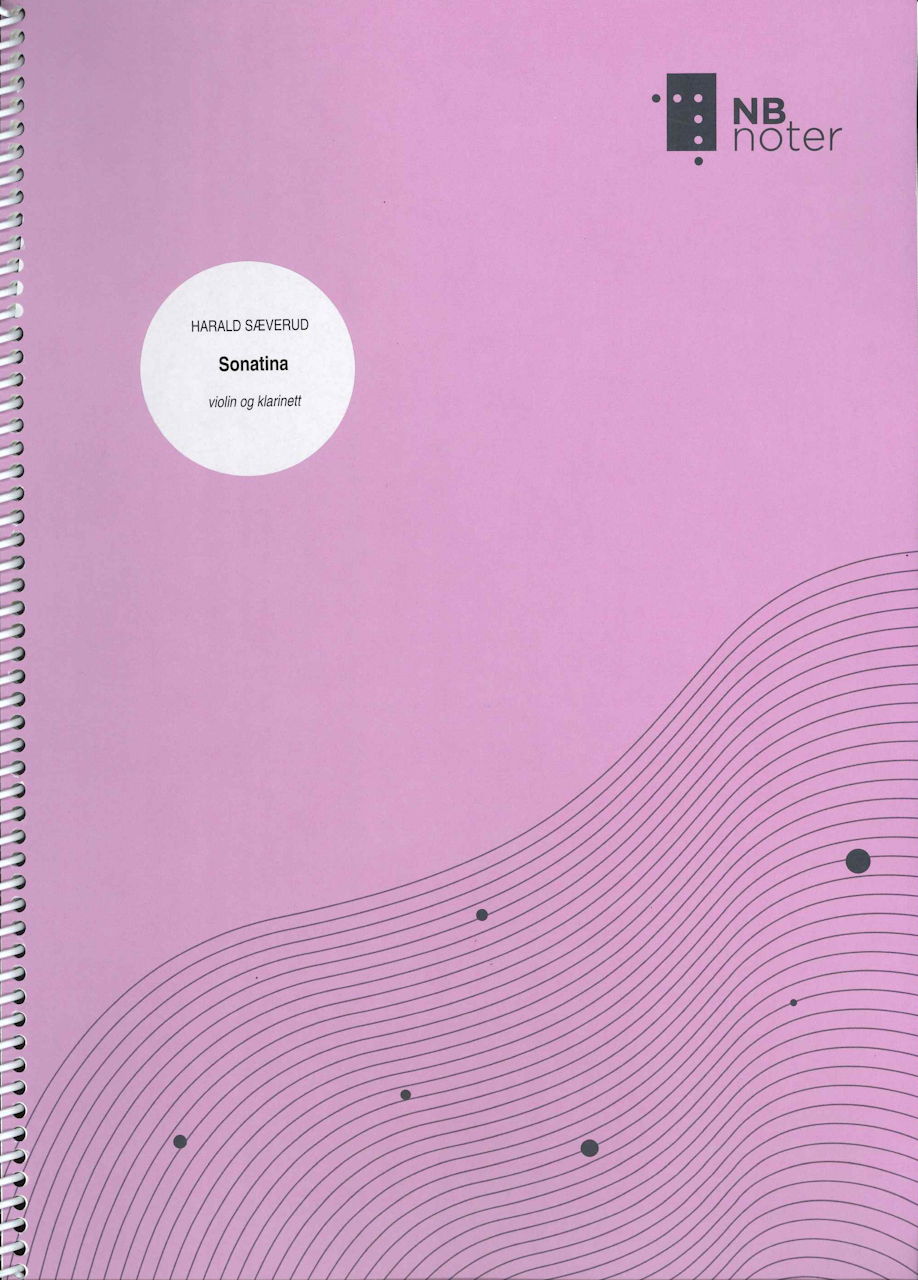 Saeverud, Sonatina, op. 30A/1, (Vn, Cl) (NB noter)