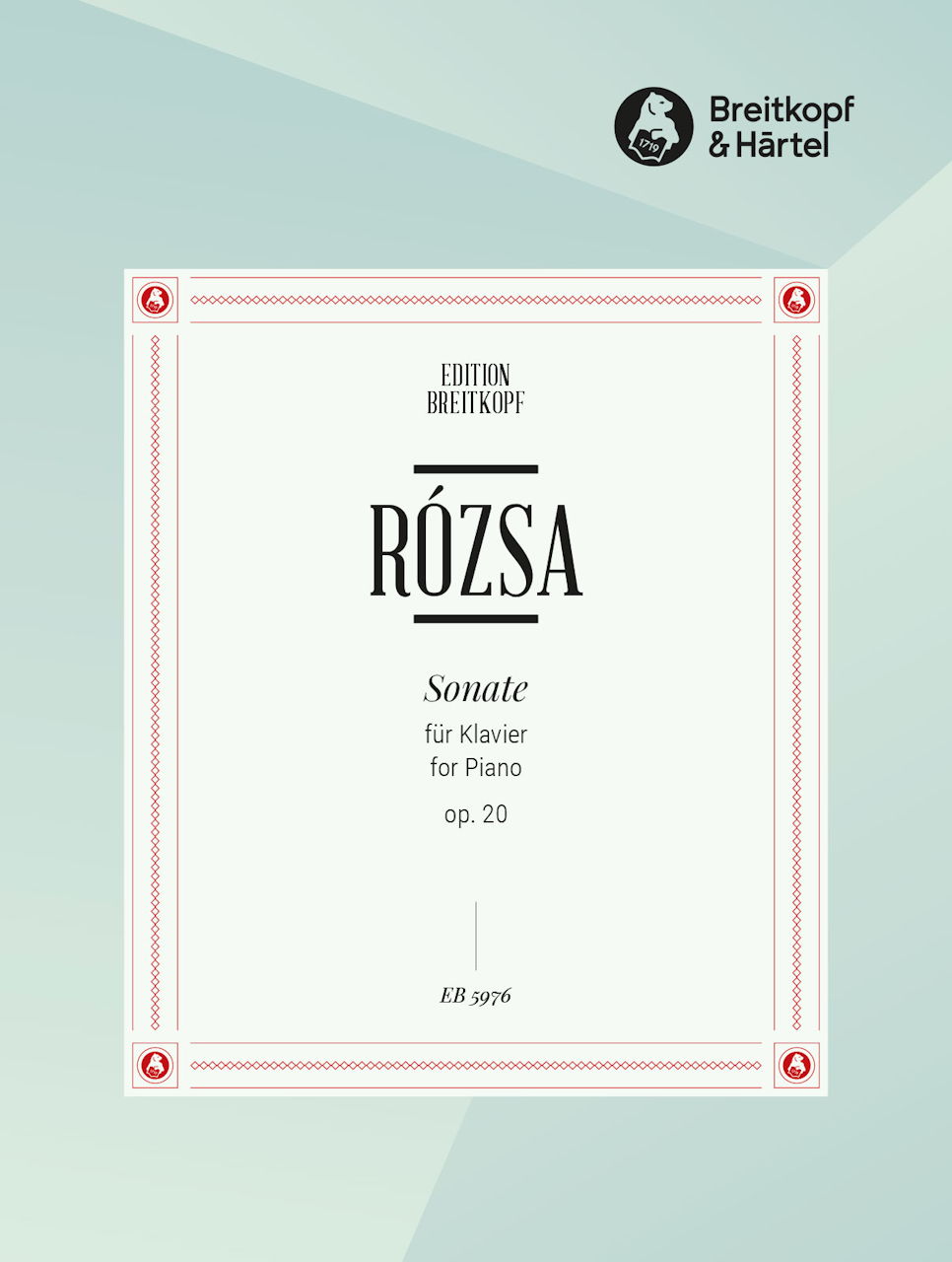 Rozsa, Sonate op. 20 (Breitkopf)