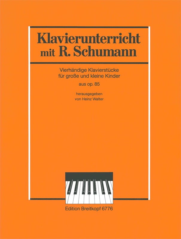Schumann,4-Handige Klavierstucke op. 85 (Breitkopf)