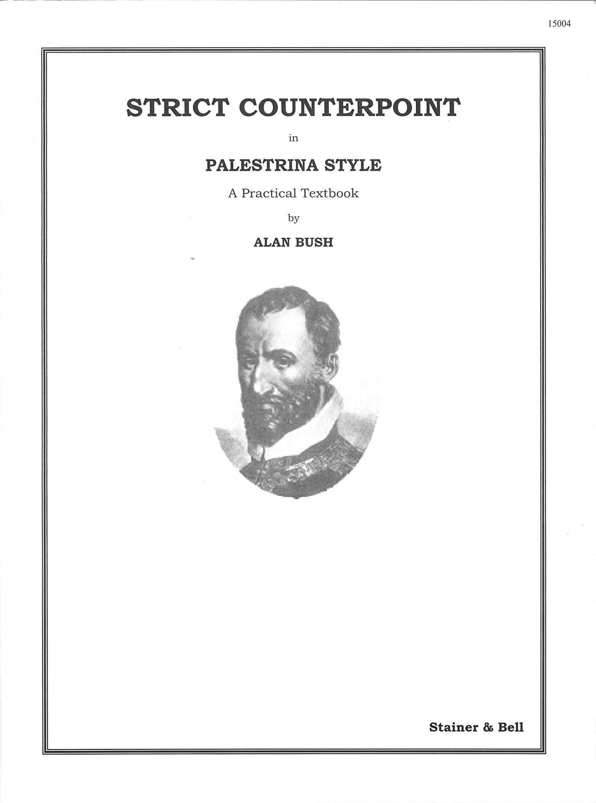 Strict Counterpoint in Palestrina Style (Stainer & Bell)
