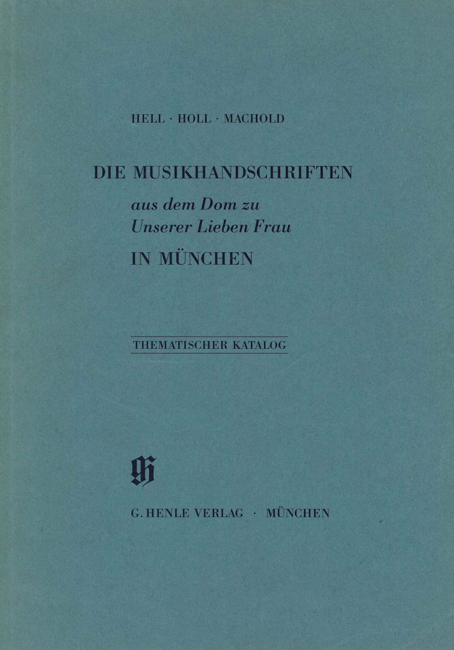 Musikhandschriften aus dem Dom zu Unsere (Henle)