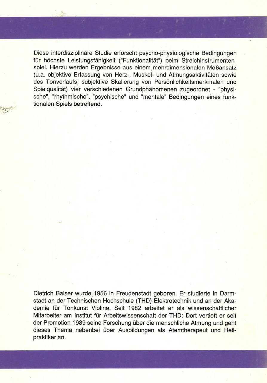 Untersuchungen funktioner Ablaufbedigung (Peter Lang)