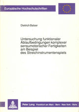 Untersuchungen funktioner Ablaufbedigung (Peter Lang)